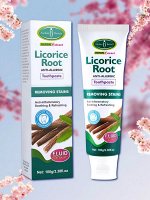 Aichun Beauty. Зубная паста с экстрактом корня солодки против воспаления дёсен, 100г.
