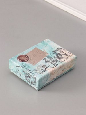 Подарочный набор для сургучной печати «Планета», печать, ручка, сургуч, 12.5x10x3.6 см