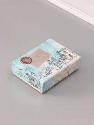 Подарочный набор для сургучной печати «Песня кита», печать, ручка, сургуч, 12.5x10x3.6 см