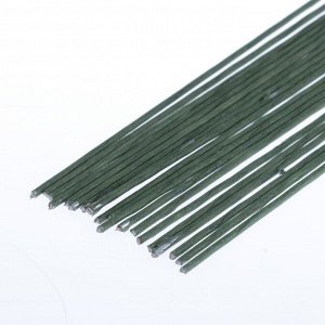 Флористическая проволока "Зеленая" (набор 20 шт) 1,8 мм, 36 см