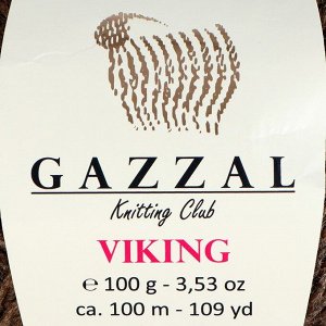 Пряжа "Viking" 30% шерсть, 70% акрил 100м/100гр (4002)