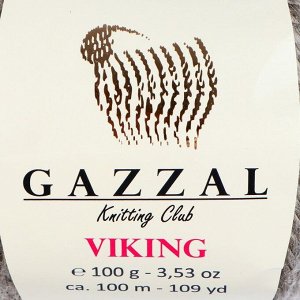 Пряжа "Viking" 30% шерсть, 70% акрил 100м/100гр (4004)