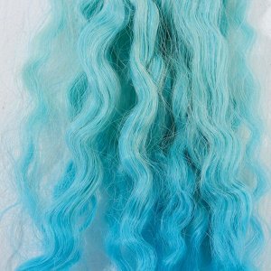 Волосы - тресс для кукол «Волны» длина волос: 25 см, ширина: 100 см, №LSA041