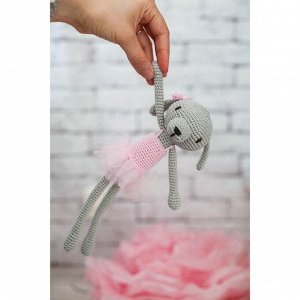 Амигуруми: Мягкая игрушка «Собачка Санни», набор для вязания, 10 ? 4 ? 14 см