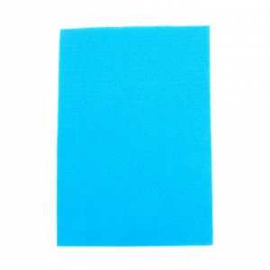 Фетр Soft голубая бирюза, мягкий, 1 мм, 10 листов