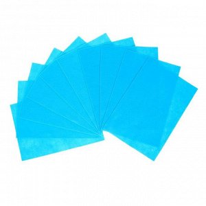 Фетр Soft голубая бирюза, мягкий, 1 мм, 10 листов
