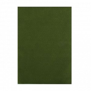 Фетр "Soft" набор 10 листов, 1мм, 21х29,7 см (зеленый болотный)