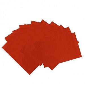 Фетр "Soft" набор 10 листов, 1мм, 21х29,7 см (темно-оранжевый)