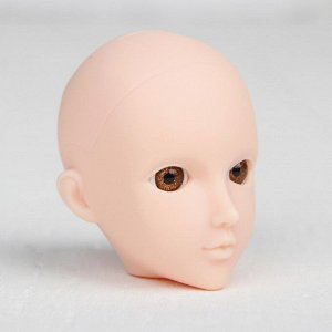 Голова для изготовления куклы, цвет глаз: карий