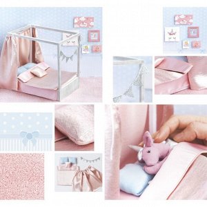Кроватка для игрушки–малютки «Розовые сны», набор для шитья, 21 ? 29,7 ? 1 см