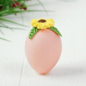 Яйца для декорирования «Подсолнухи», набор 4 шт, размер 1 шт: 6?4 см