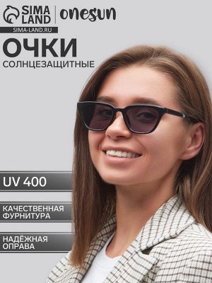 Очки солнцезащитные OneSun, uv 400, дужка 14.5 см, ширина 14.5 см, линза 4x6.5 см
