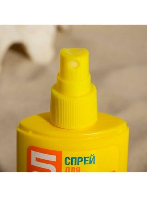 Биокон Спрей для безопасного загара Пантенол SPF-25, 95 мл