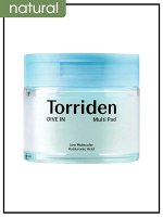 Тонер пэды для лица с гиалуроновой кислотой, 80 шт /  TORRIDEN Multi Pad Dive-In Low Molecule Hyaluronic Acid
