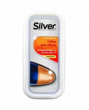 Губка для обуви SILVER Блеск натуральный