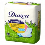 Прокладки гигиенические &quot;Ультра&quot; Дикси 3 капли 10шт/упак., 240мм.