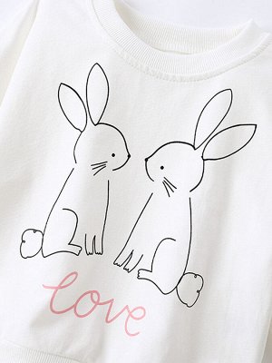Костюм со свитшотом и штанами