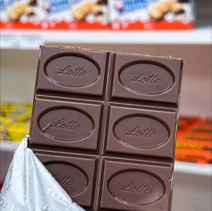 Lotte Ghana Mild Chocolate 29% 70g - Шоколад Лотте Гхана. Мягкий молочный