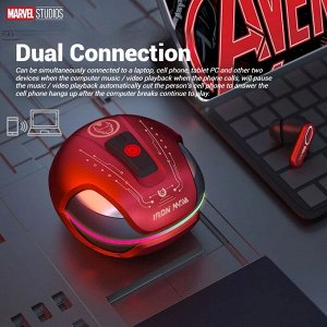 Беспроводные наушники Marvel JM01 ANC PANTHER с защитой от воды и RGB подсветкой