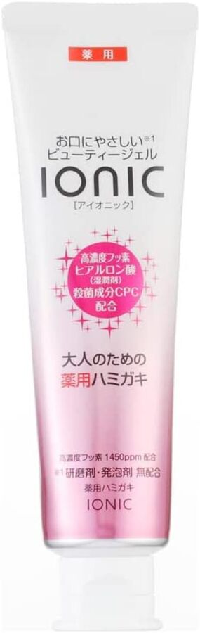 Зубная гель-паста с фтором и гиалуроновой кислотой KISS YOU Ionic Beauty Gel