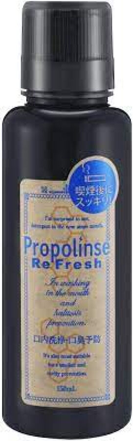 Освежающий ополаскиватель для удаления никотинового налета Pieras Propolinse Re Fresh