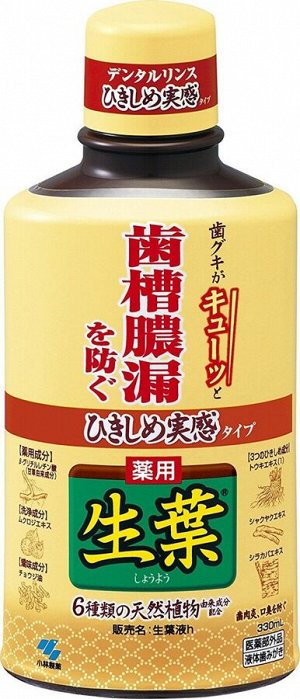 Жидкость для полоскания рта Kobayashi Pharmaceutical Medicinal Leaf Tightness Living Fluid