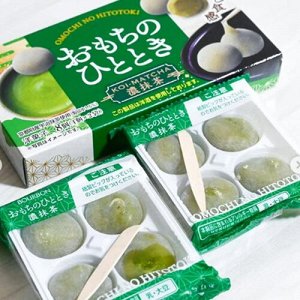 Bourbon Mochi Koi-Matcha 87g - Японские моти Бурбон матча