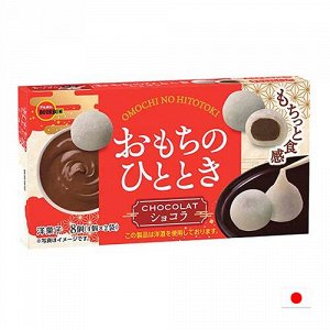 Bourbon Mochi Chocolate 87g - Японские моти Бурбон шоколад