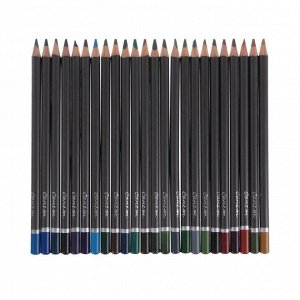 Карандаши художественные цветные графитовые «Сонет», 24 цвета