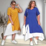 Леди Мари. Стильная и яркая. Платья Size+