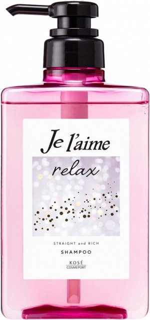 Натуральный шампунь для блеска волос Kose Je l'aime Relax Shampoo