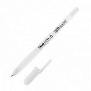 Ручка гелевая для декоративных работ Sakura Gelly Roll, 0.5 мм, белая