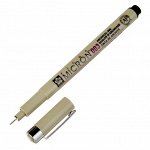 Ручка капиллярная для черчения Sakura Pigma Micron 003 линер 0.15 мм, черный, (высокое содержание пигмента)