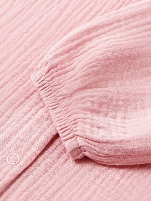 Комбинезон Крошка Я Муслин,-80, розовый
