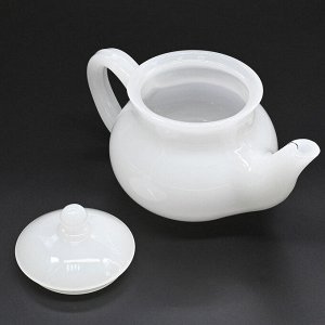 Чайник из нефрита белого (имитация)