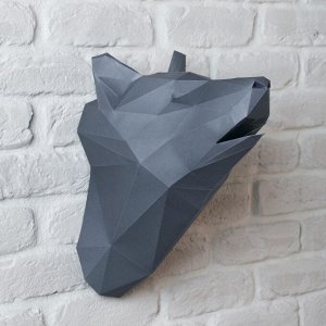 Набор для создания полигональной фигуры «Волк», 32.5 ? 44 см