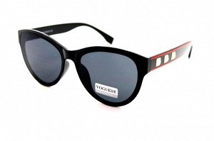 Женские солнцезащитные - VOGUESE 520 черный красный