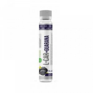 L-карнитин с гуараной Nature Foods L-Carnitine+Guarana 4000мг - амп 25 мл