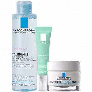 Набор Nutritic Intense Riche, 50 мл + Hydraphase Eyes, 15 мл + Micellar water, 200 мл