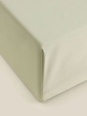 Простыня на резинке 300ТС SL Home Herb 200x200+30 см, сатин, 100% хлопок