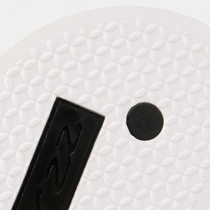 Hotmarzz Black Mar мужские нескользящие шлепанцы с принтом, черные