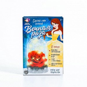 Ночник своими руками «Вечная роза», набор для творчества