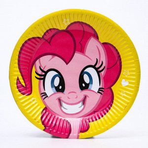 Тарелки одноразовые бумажные  My Little Pony, 10 шт.