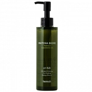 Heimish Matcha Biome Perfect Cleansing Oil Слабокислотное гидрофильное масло с матчей 150мл.