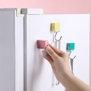 Магнитный крючок, 1 шт., 5,5 х 3,3 х 3 см.