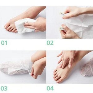 Увлажняющая маска-носочки для ног BeauuGreen Beauty 153 Diamond Foot Mask, 1пара