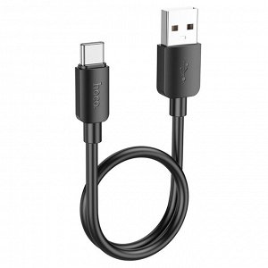 USB кабель зарядный Type-C Hoco X96, 27W, 3A, 25 см
