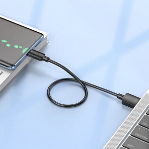 USB кабель зарядный Type-C Hoco X96, 100W, 6A, 25 см