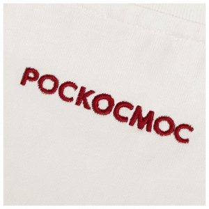 Футболка РОСКОСМОС х ONLYTOP, белая