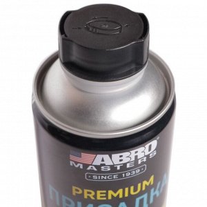 Присадка в моторное масло ABRO Masters Premium, комплексная, для бензиновых и дизельных двигателей, бутылка 443мл, арт. OT-411-AM-RE